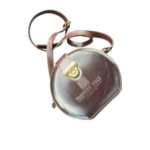 Canteen Style Brown Leather Purse